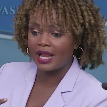 Karine Jean-Pierre Storms Out Of Press Briefing After 'Unfair' Question