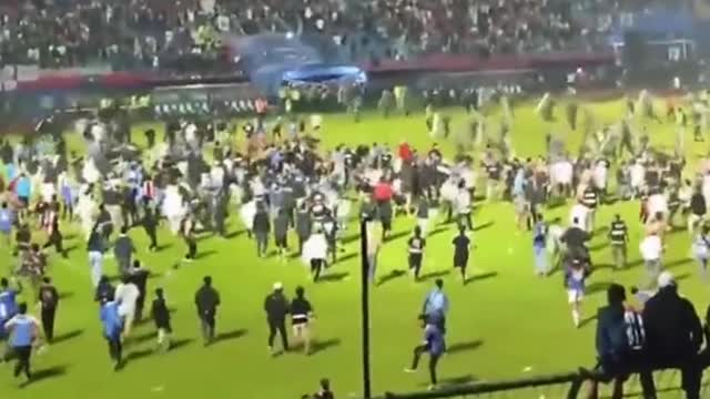 One of the world’s worst stadium disasters after Indonesia soccer match