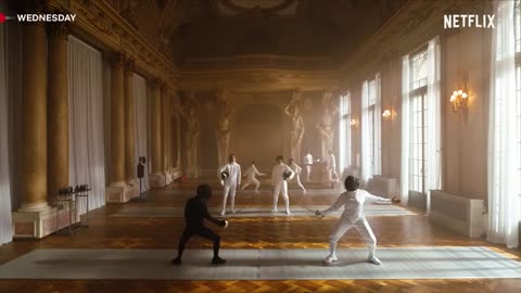 Wednesday and Bianca’s Fencing Match | Wednesday | Netflix Philippine