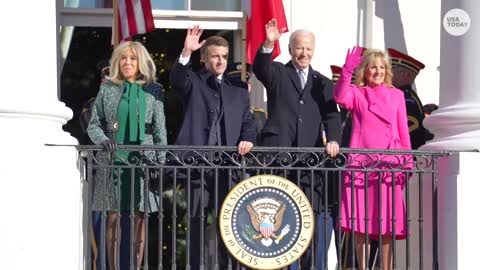 France’s President Emmanuel Macron visits Washington for state dinner | USA TODAY