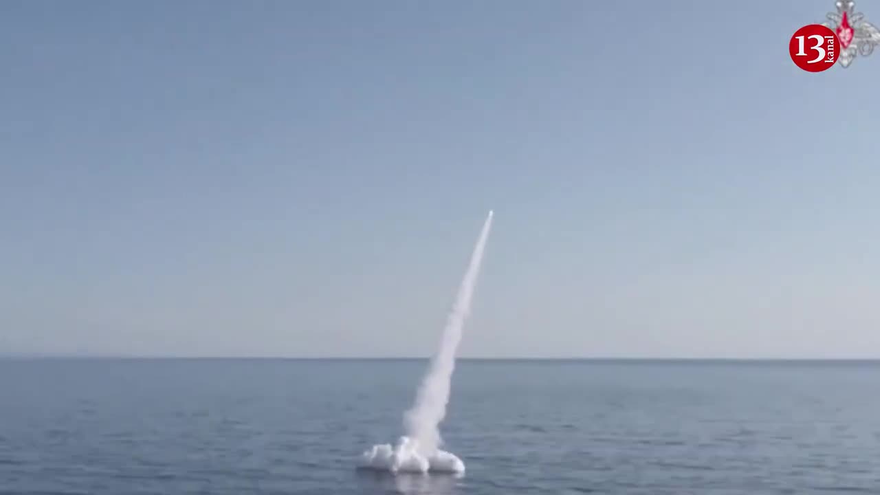 Russian submarine launches cruise missile from Sea of Japan in military drill