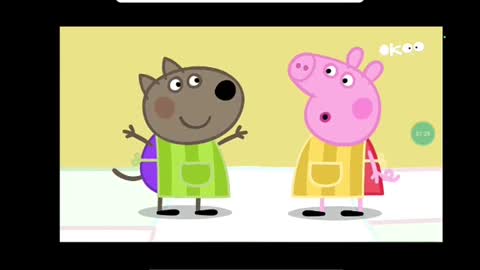 I love all from Peppa Pig