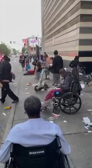 You'd be hard pressed to find an American city that does NOT look like this now.