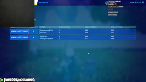 Adin Ross destroy his monitor while playing Fortnite with Tfue and Clix for the first time