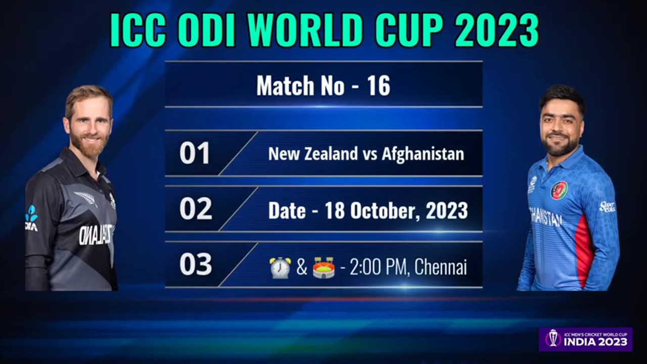 ICC World Cup 2023 Schedule Time Table - World Cup 2023 Schedule - 2023 World Cup Schedule