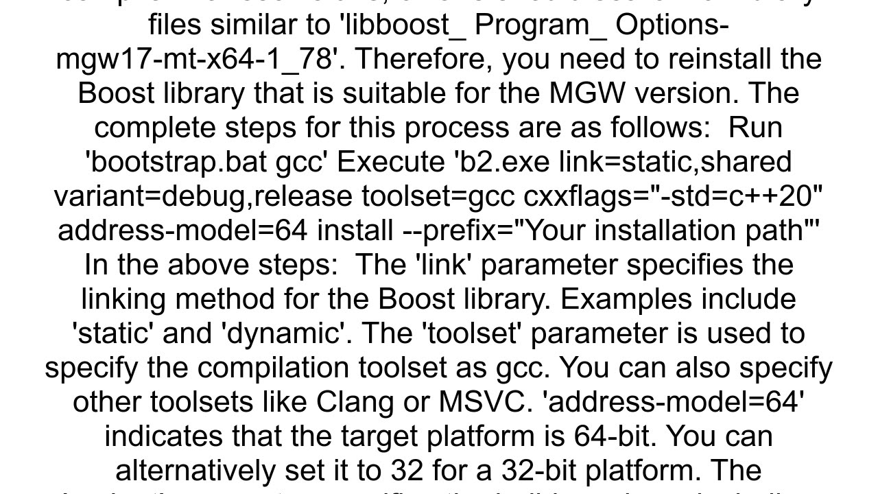 Error with Cmake and boost Could NOT find Boost missing program_options