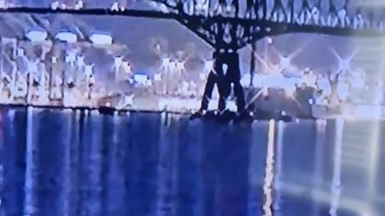 The Francis Key Bridge Collapse - Baltimore, MA 26 Mar 2024 - Video 2