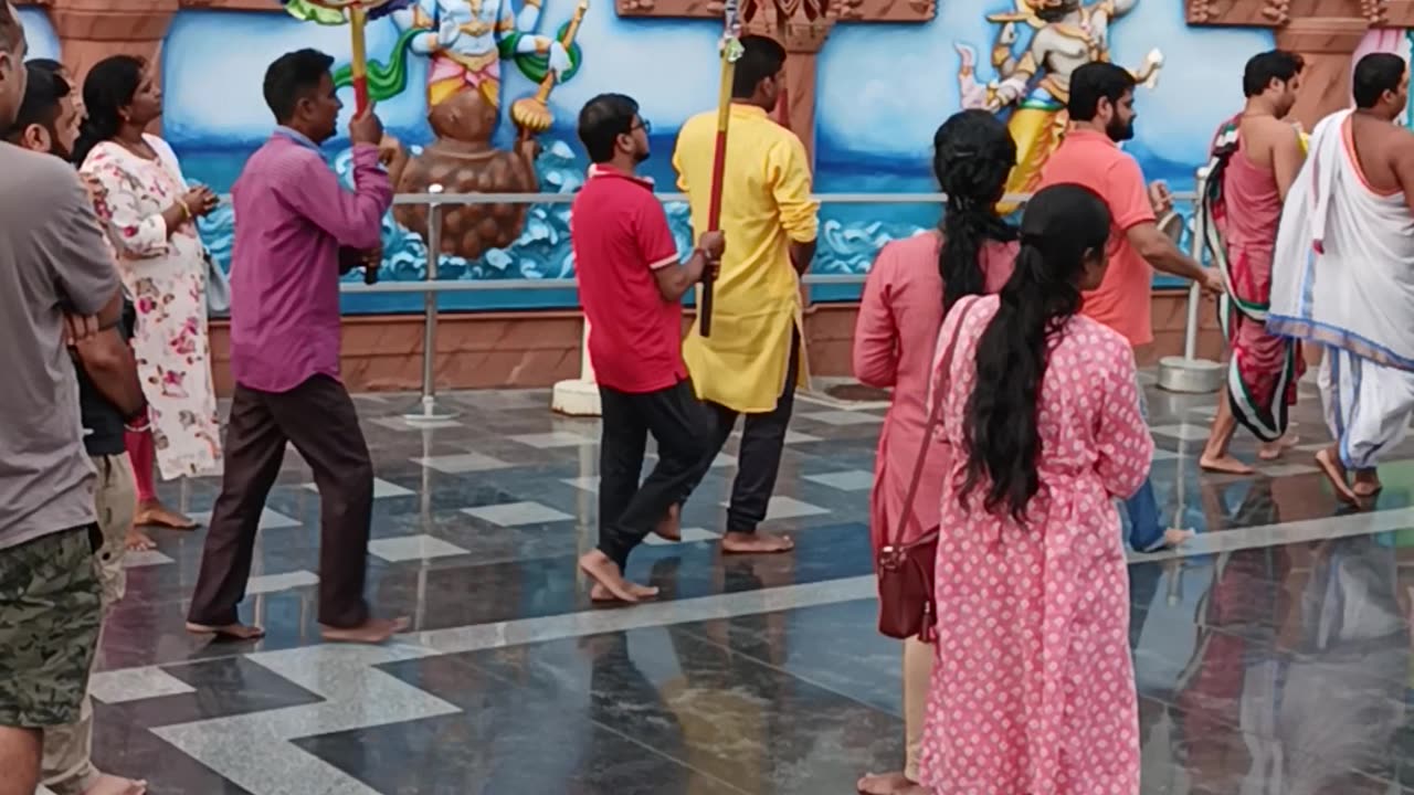 Lord srikrishna radh yatra in hyderabad temple