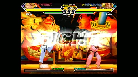 World Record Capcom Vs Snk 2 Arcade Speed Run (Naomi) C-Groove Ken Masters 8:20