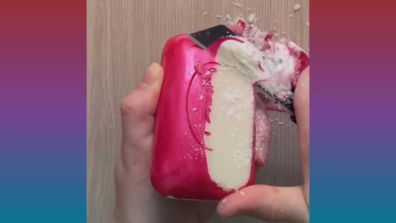 Soap Carving - Relaxing Sounds Satisfying ASMR videos P151