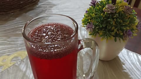 Chia Seeds Summer Drink