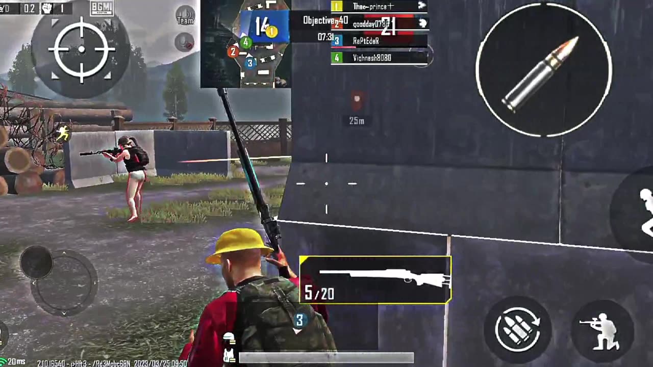 Ek Din Pyaar | Sniper One Tap Headshot | BGMI GAMEPLAY|