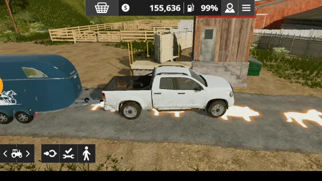 Farming Simulator 20 - hauling horses