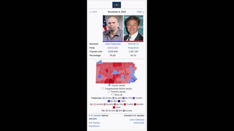 Pennsylvania Senate and Governor Elections