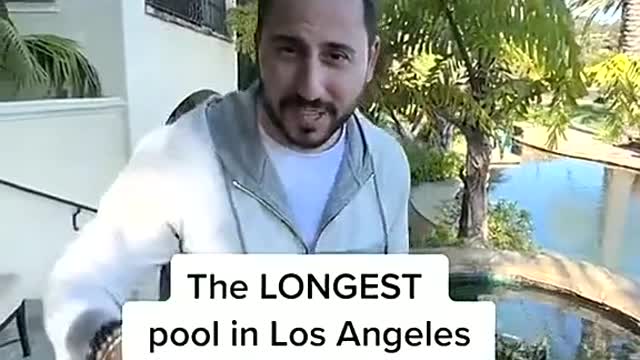 The LONGEST pool in Los Angeles