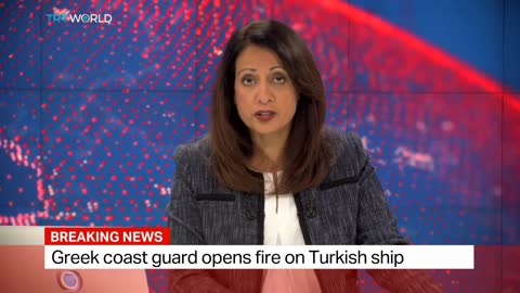 Breaking News: Greek coast guard opens fire on Turkish cargo ship