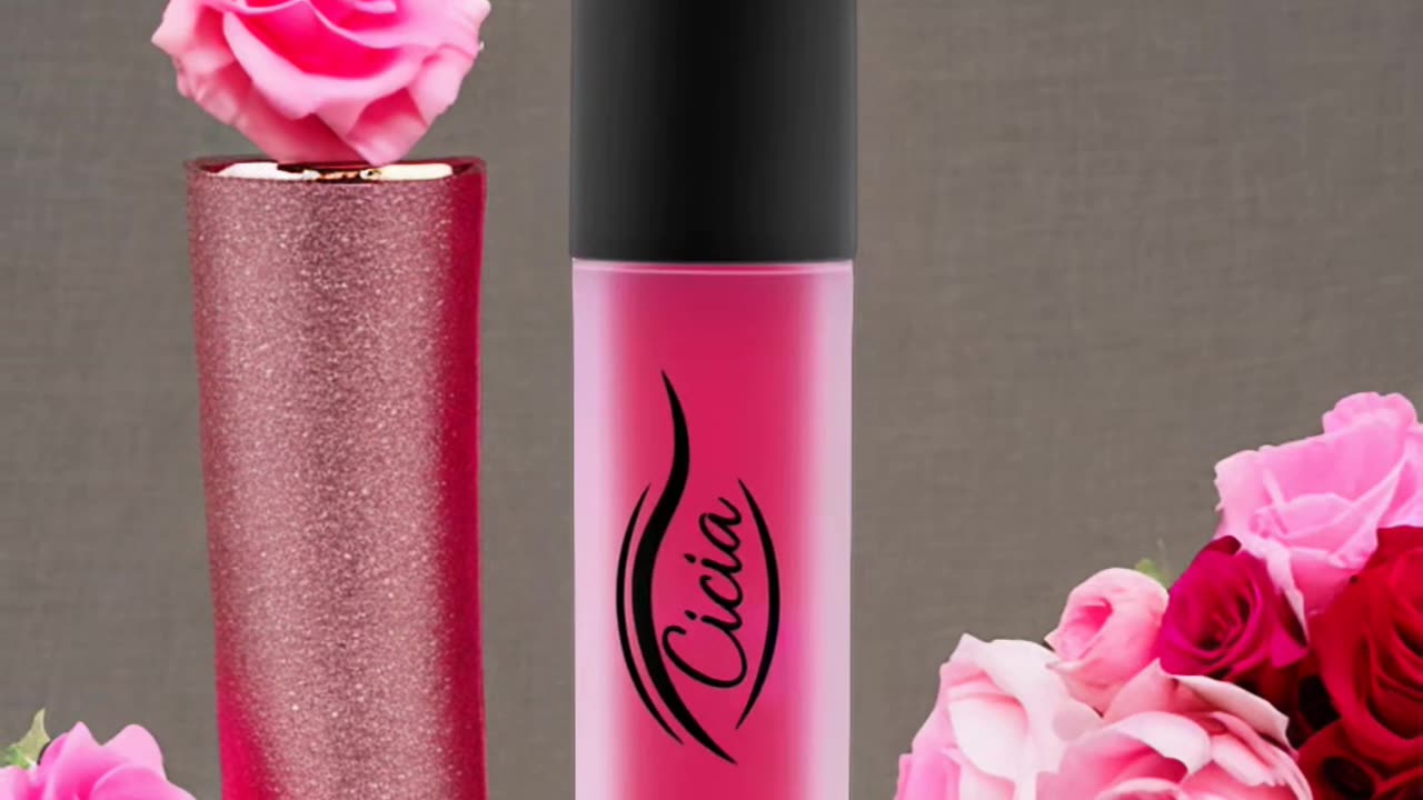 Cicia Premium Pink Lip Oil - Cherry Moisturizing and Nourishing Glossy Finish | Lip Care Treatment