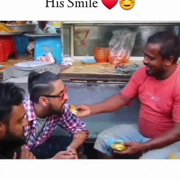 People who needy help them to make there face smile