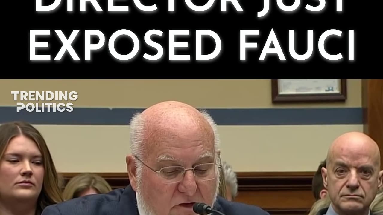 Former CDC Director Just Exposed Fauci