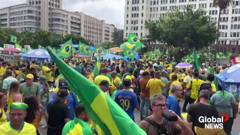 Supporters of Brazil’s Bolsonaro call on military after election loss, Lula backers celebrate win