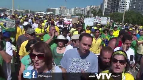 VTV NOTICIAS: BRASIL PROTESTAS