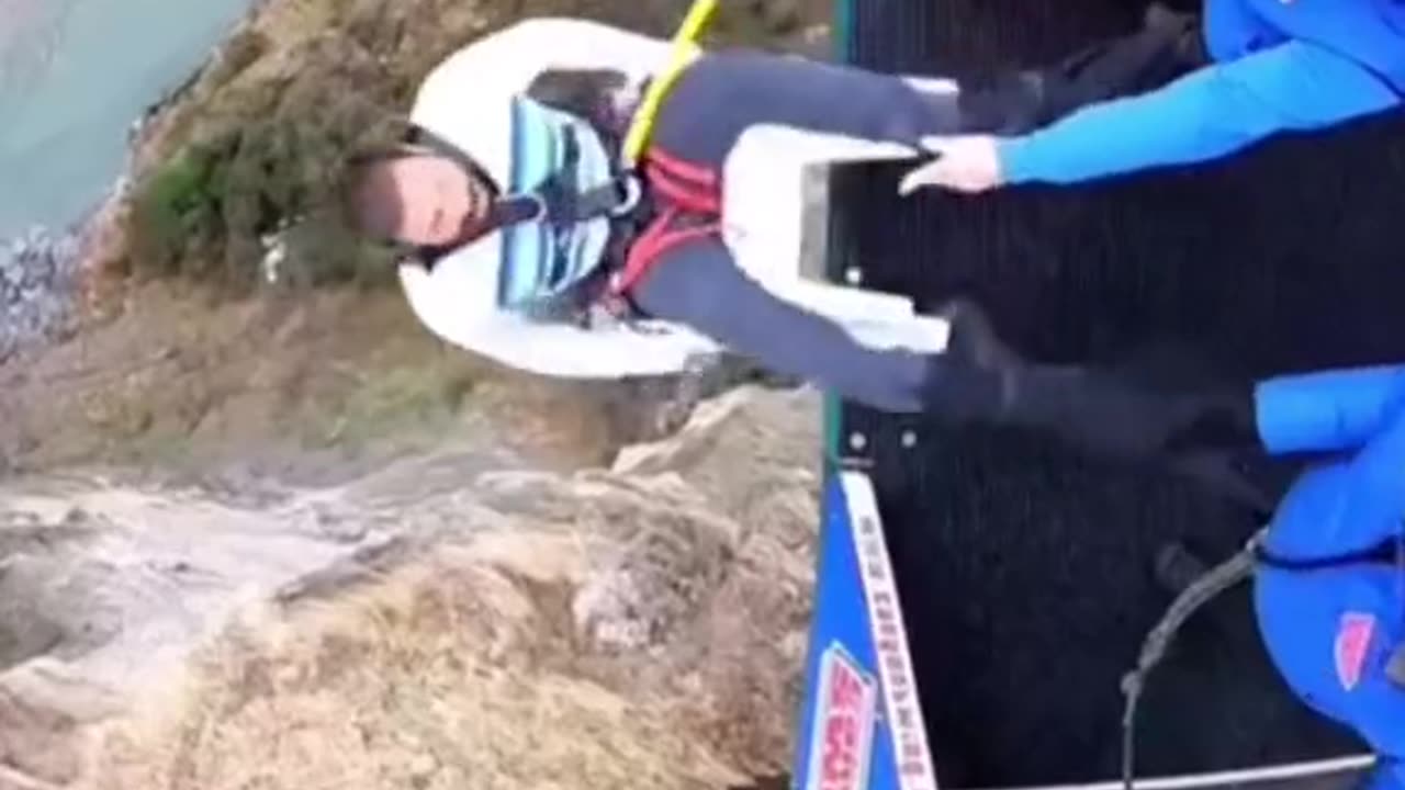 Guy tells a horrible secret before he gets pushed