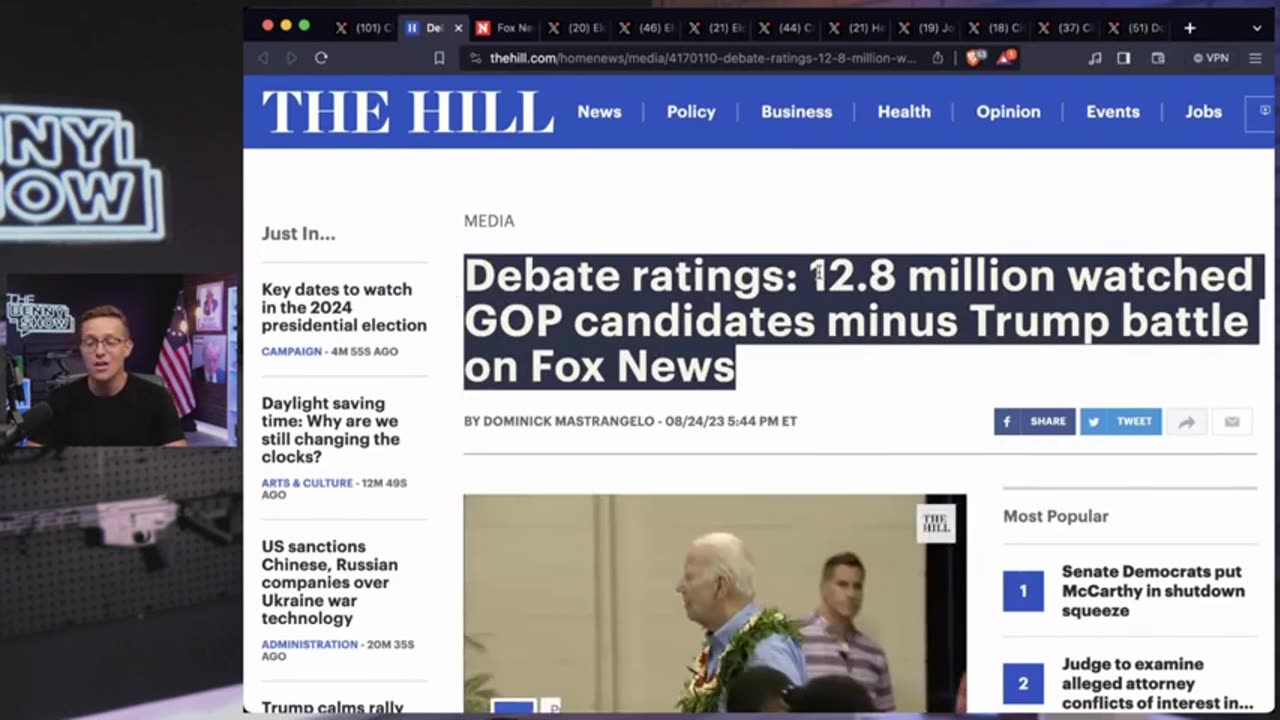 Fox News FORCED To CUT Live-Feed When Trump Talks Tucker's VIRAL Views | 'Biggest Interview EVER!'