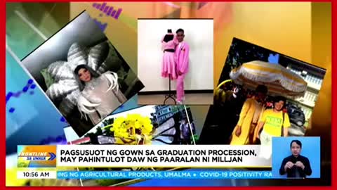 Estudyante sa La Union,rumampa sa graduationsuot ang gown