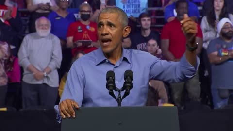 President Joe Biden and former President Barack Obama campaign in Pennsylvania