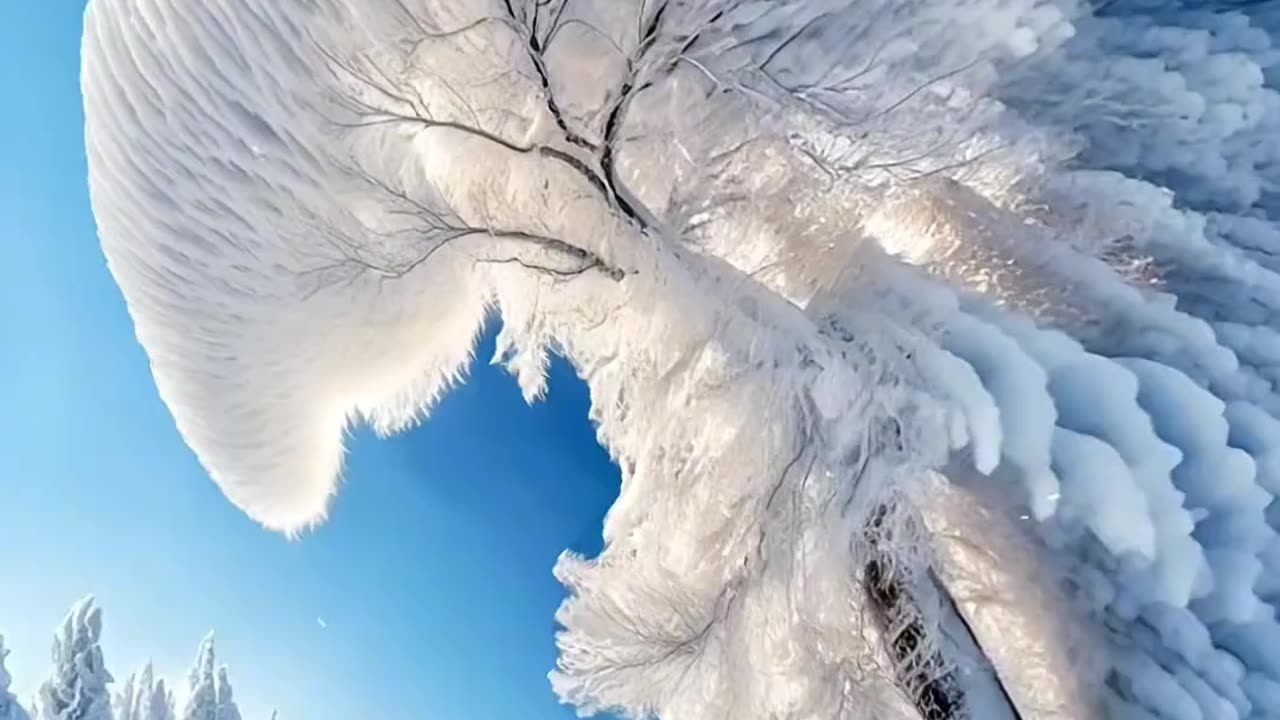 Experience the mesmerizing beauty of winter wonderland