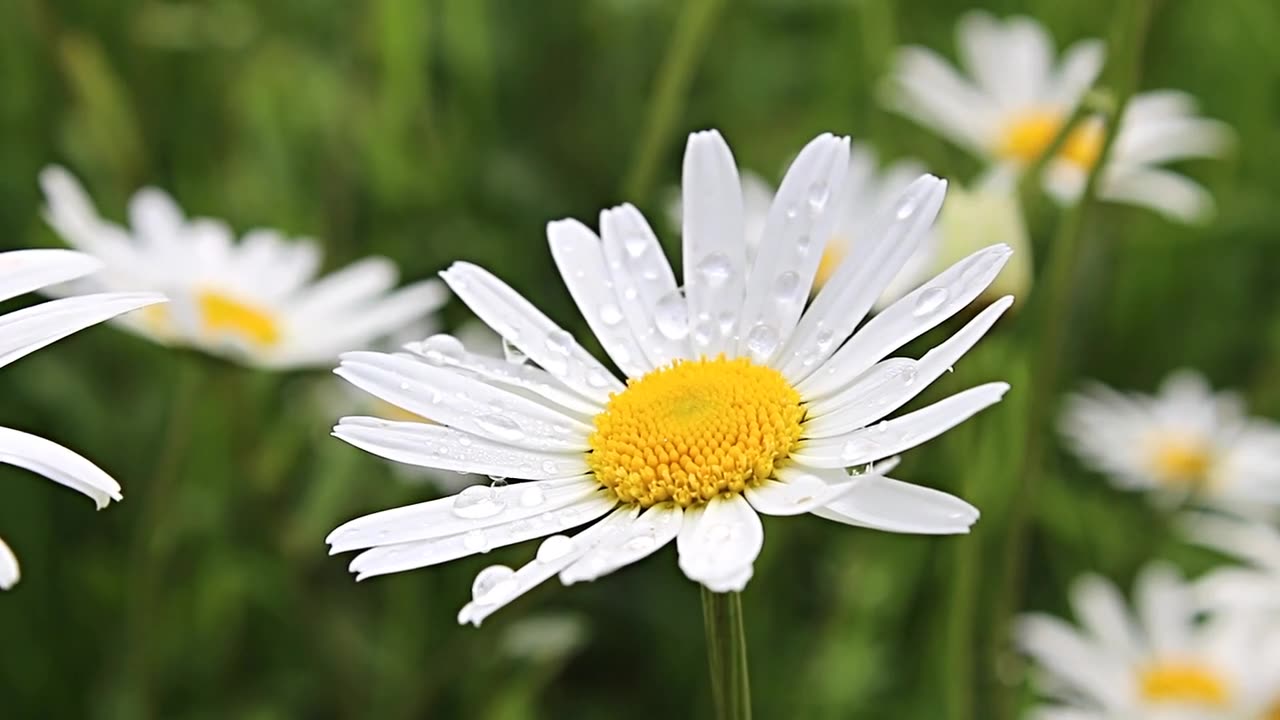 Margherita flowers portrait