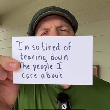 Thought for today: Lift them up