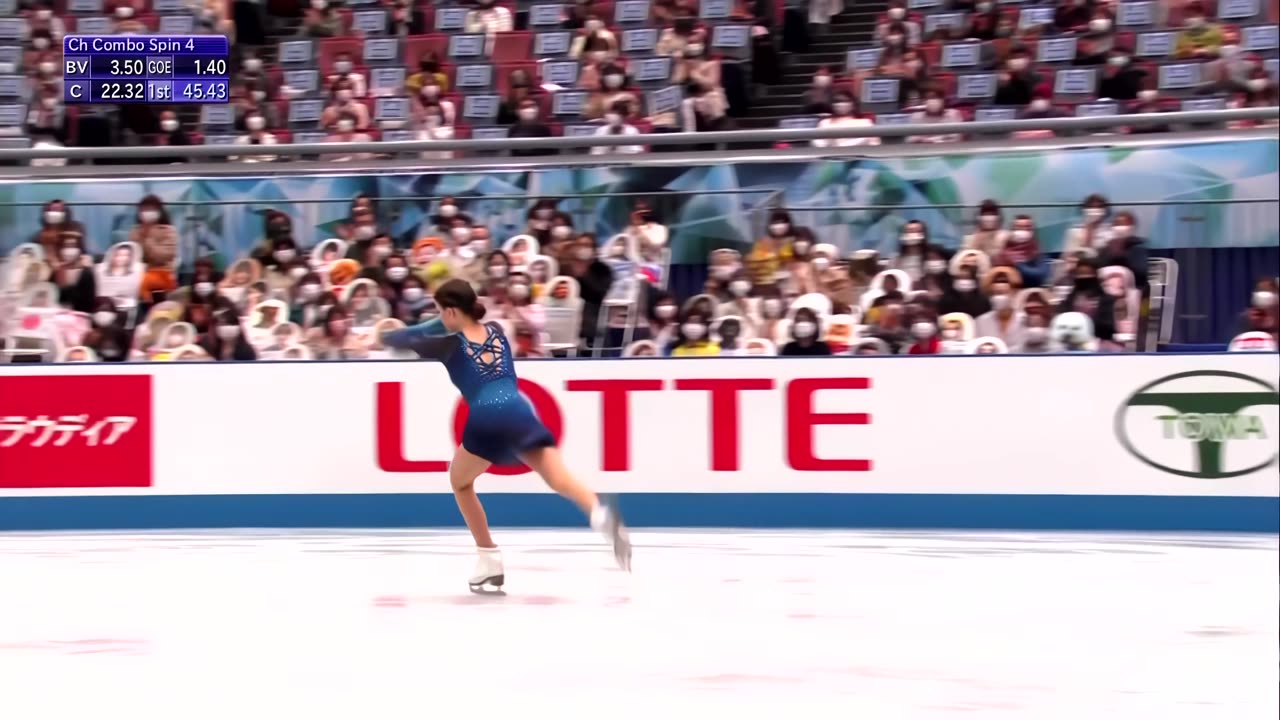 Анна Щербакова Anna SHCHERBAKOVA🇷🇺🥇Short Program 2021 World Team Trophy (ISU.4K)