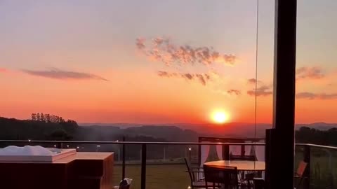 setting sun 😍