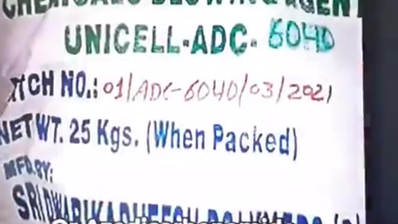 BREAD CAUSING CANCER - same CHEMICALS in EXPLOSIVES and Yoga mats