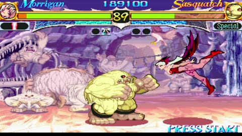 Morrigan vs Sasquatch