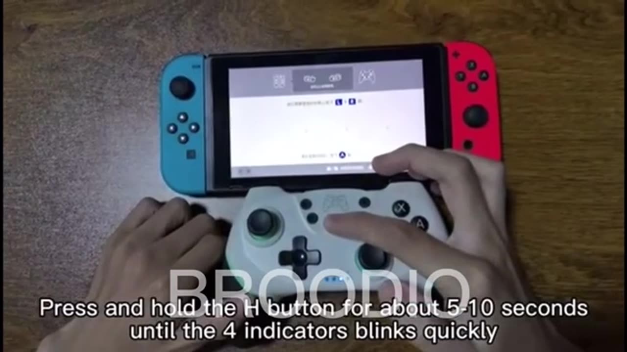 BROODIO Compatible Nintendo Switch Controller Wireless Bluetooth