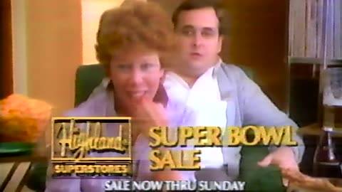 January 22, 1987 - Super Bowl Sale at Highland Appliance