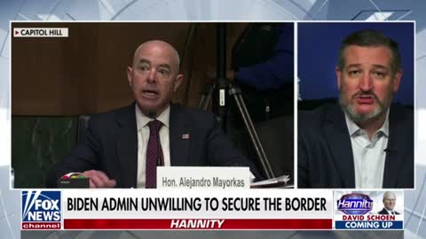 Ted Cruz Talks With Hannity About His EPIC Roast Of DHS Sec. Mayorkas