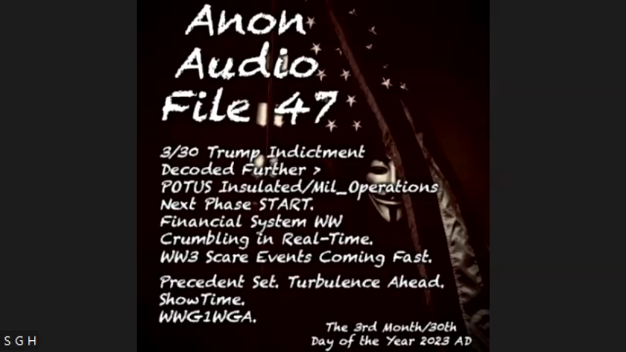 SG Anon latest Top Level Intel Available to the Public