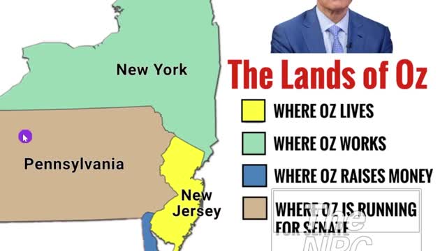 Dr Oz Is Running In A State He Has Nothing To Do With