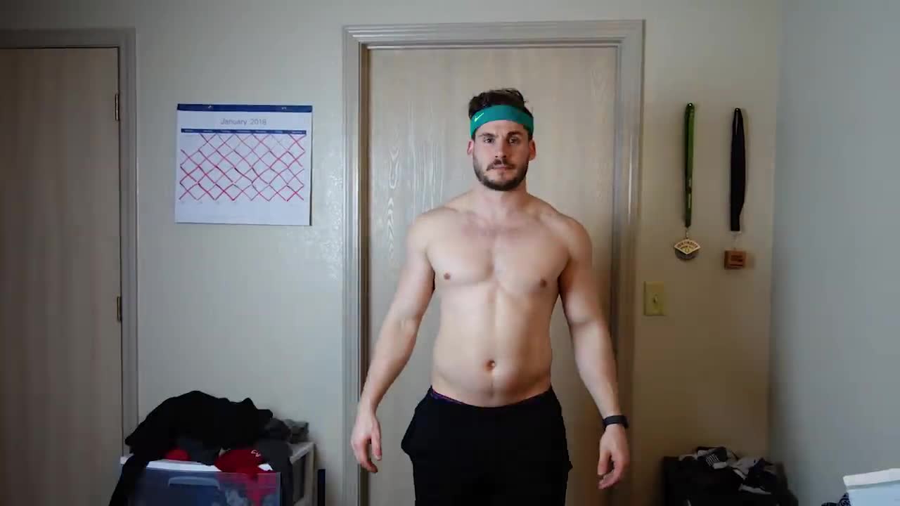 My 3 Month Body Transformation Time-lapse (202lbs-160lbs)