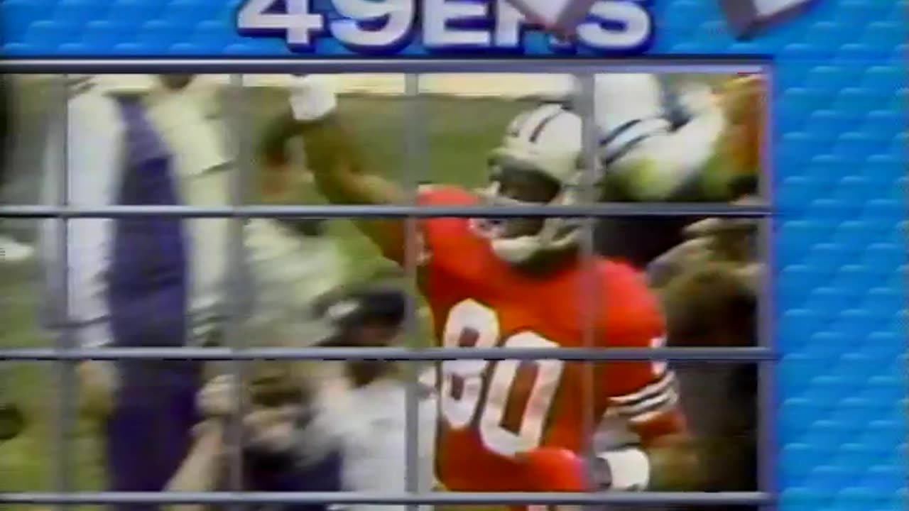 January 19, 1991 - Promo for NFC Championship Game: Giants vs. 49ers