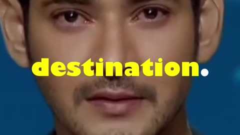 Success isn_t a DESTINATION, Success is a JOURNEY _ Mahesh Babu_s Motivation #shorts