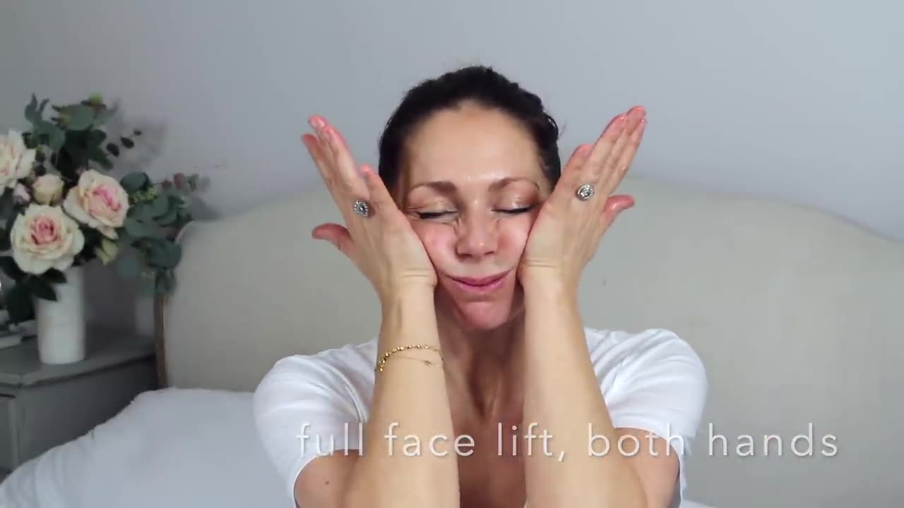 Face lifting massage Abigail James NO TALKING