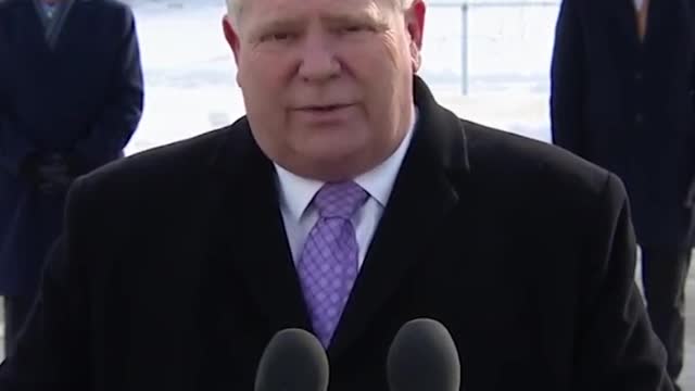 Doug Ford thinks Ottawa citizens should be able to go on with their lives.