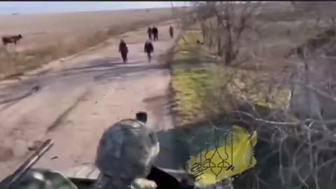 People giving a warm welcome to our heroes in Snihurivka