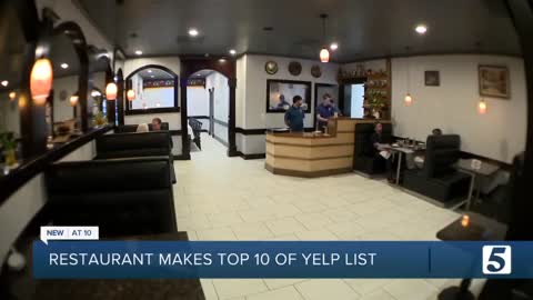 Restaurant featuring cuisine from Uzbekistan ranks in top 10 of Yelp's U.S. restaurant list