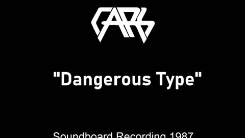 The Cars - Dangerous Type (Live in Columbia, Missouri 1987) Soundboard