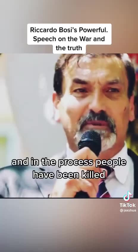 Colonel Ricardo Bosi ~ Nothing Can Stop What's Coming